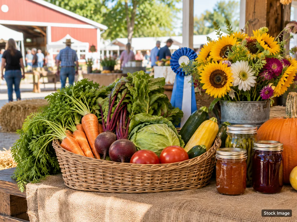 Fall Mooket at the Putnam County Fairgrounds: County & State Fairs in Indiana (regional expo scene)